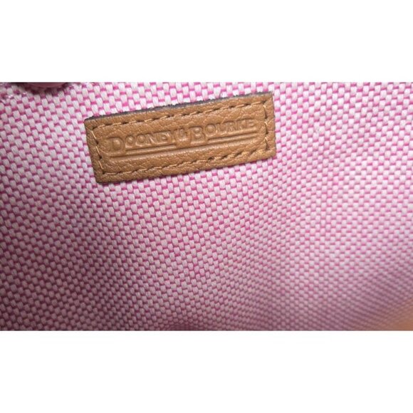 DOONEY & BOURKE SADDLE PURSE Small Brown Shoulder Bag Classic Y2K Designer - Picture 3 of 10